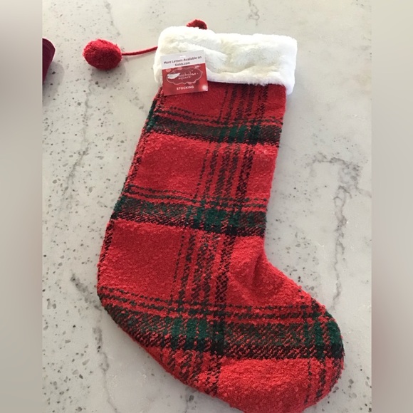Two Saint Nicholas square Christmas stockings - Picture 4 of 5